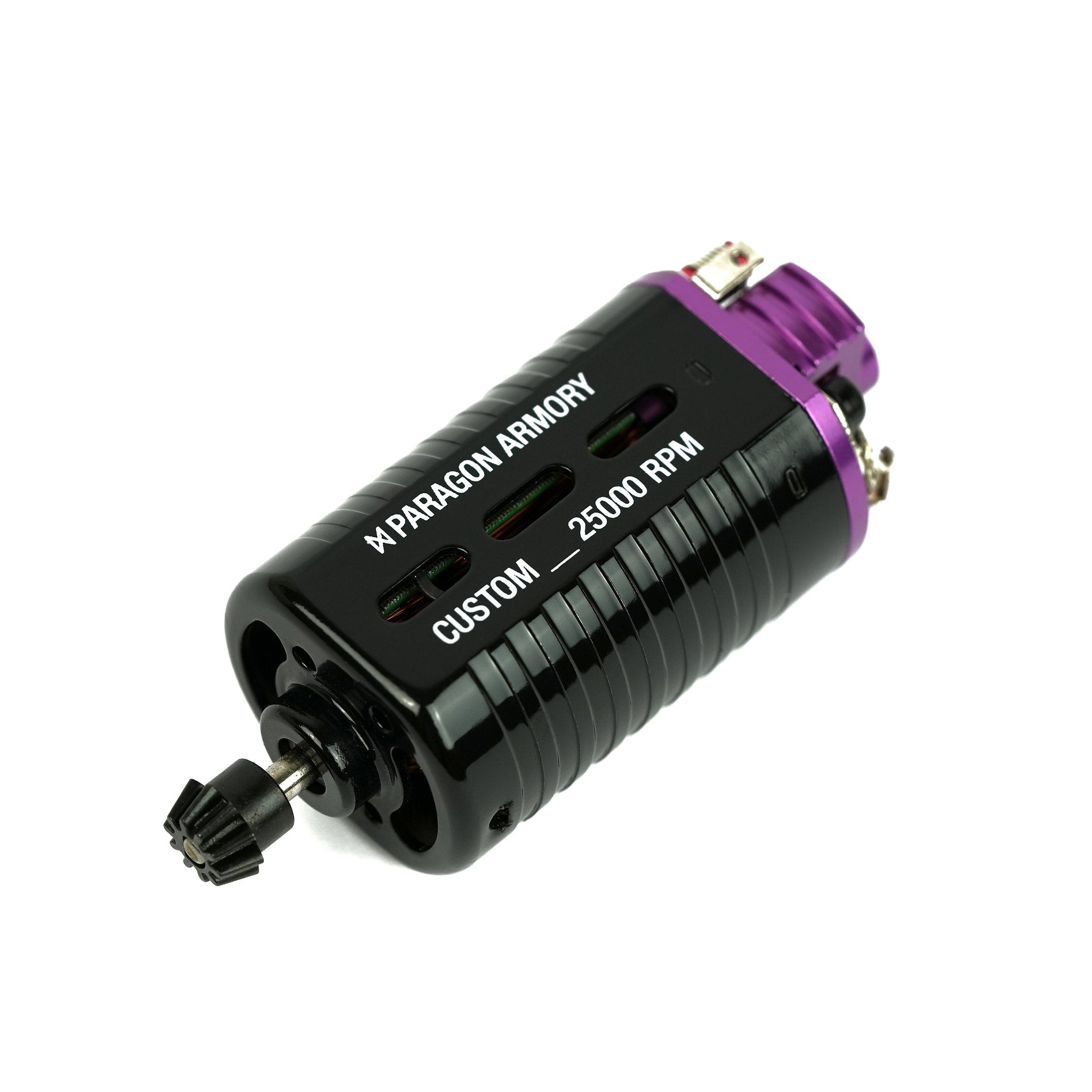 paragon armory cnc aeg upgrade motor neodymium n35sh magnet ventilated motor can 22TPA 25000 rpm short type