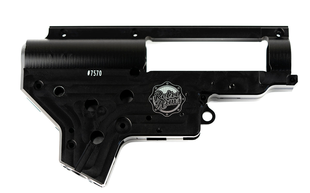 トイガン RETRO ARMS CNC gearbox P90 - QSC gearbox-cnc-airsoft-gearbox-