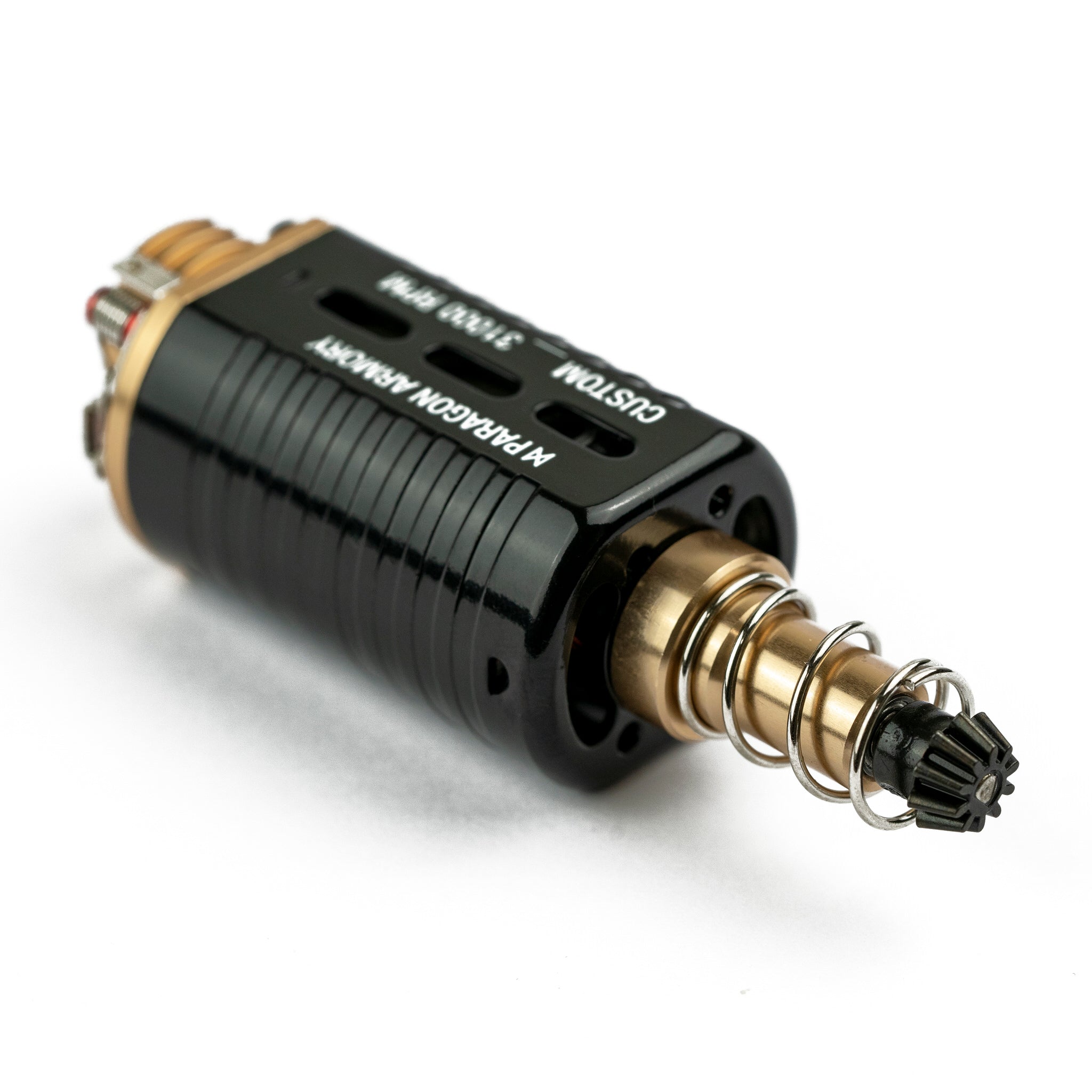 paragon armory cnc aeg upgrade motor neodymium n35sh magnet ventilated motor can 16TPA 31000 rpm