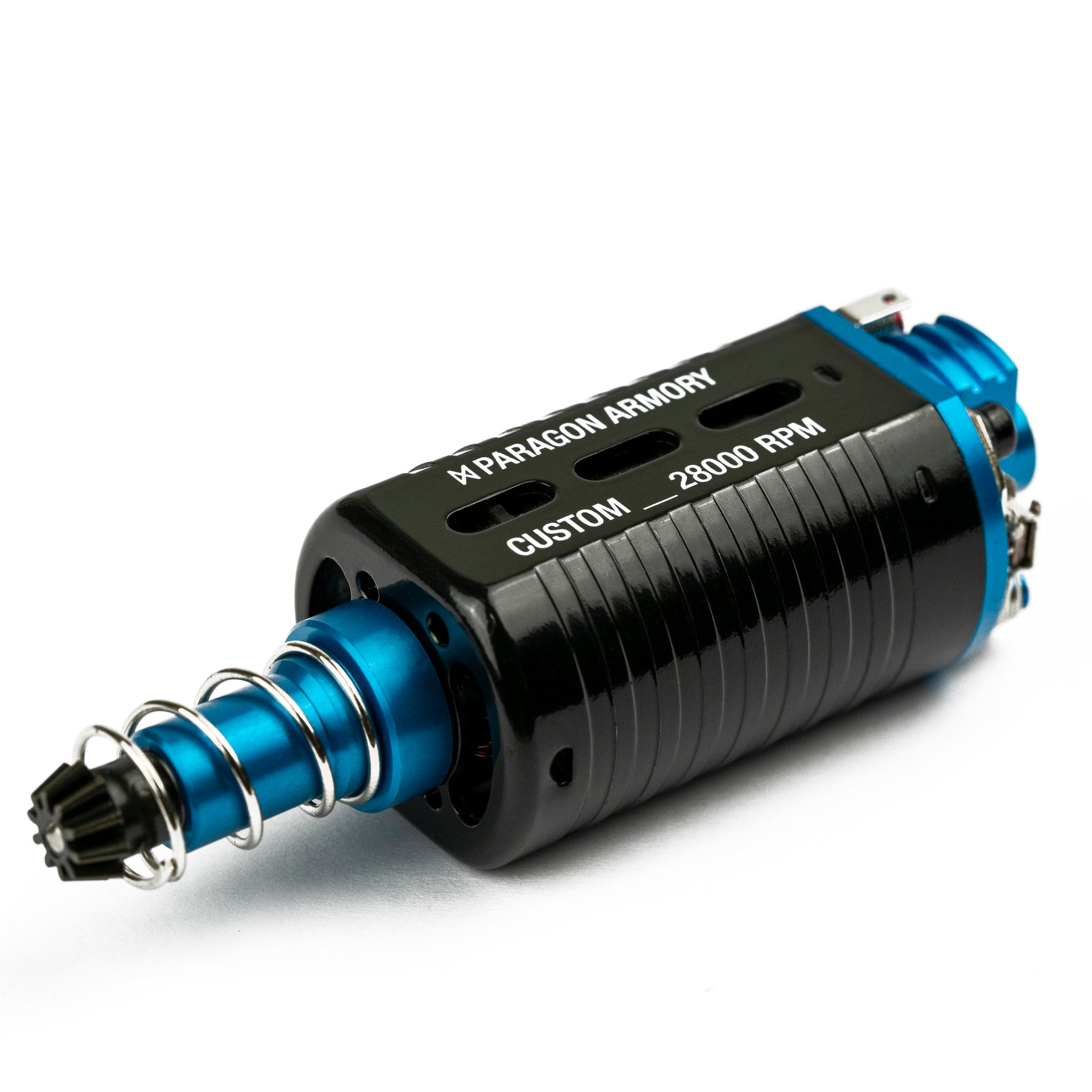 paragon armory cnc aeg upgrade motor neodymium n35sh magnet ventilated motor can 18TPA 28000 rpm