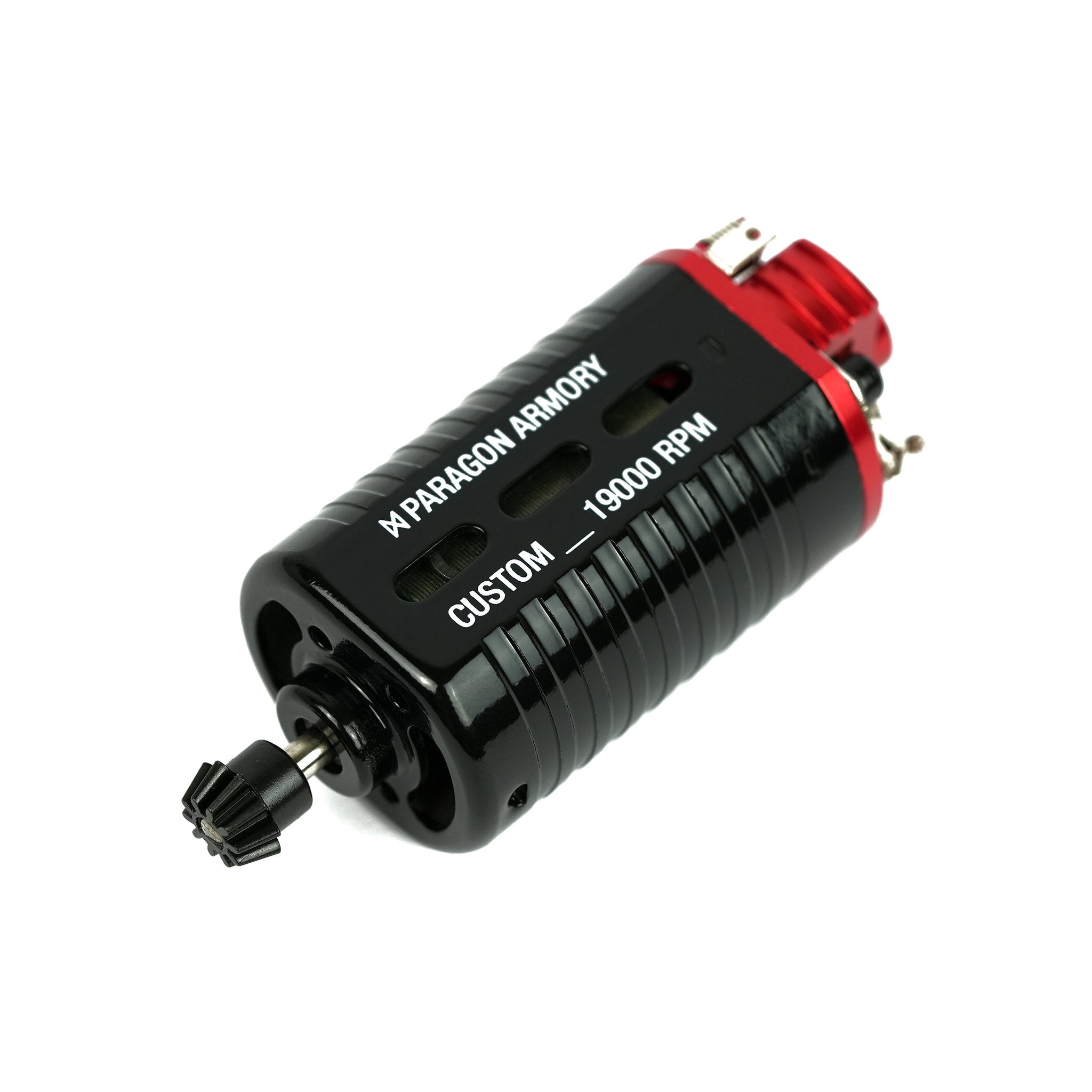 paragon armory cnc aeg upgrade motor neodymium n35sh magnet ventilated motor can 28TPA 19000 rpm short type