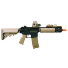 paragon spec mk18 upgraded airsoft gun AEG in FDE