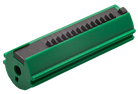 FPS Softair Technopolymer Piston for Tokyo Marui M4 Recoil Shock NGRS 14 Steel Tooth Piston (PM05)